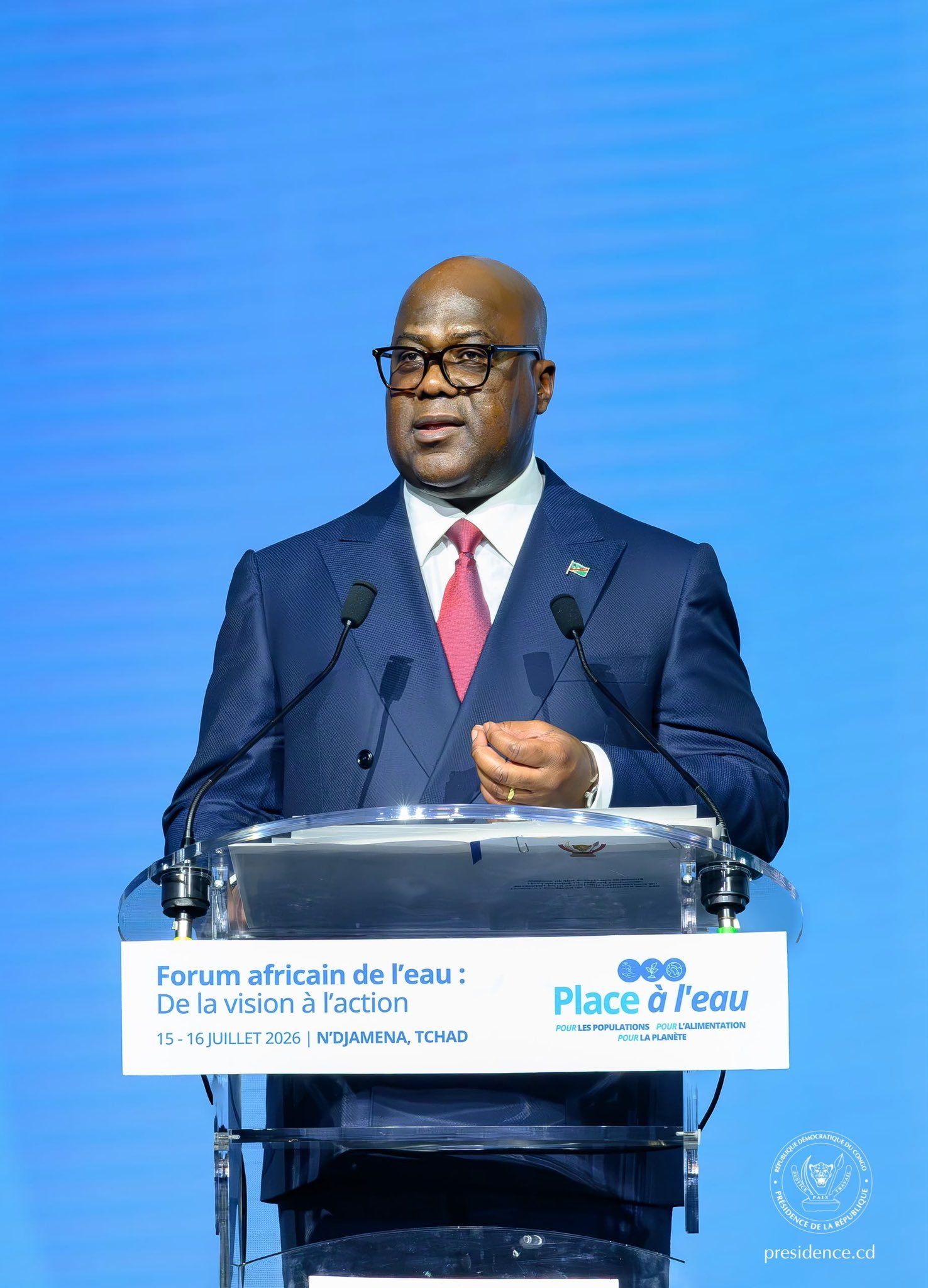 Félix tshisekedi fait un discours