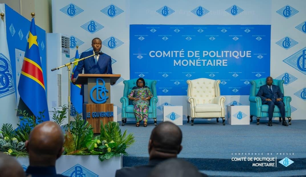 Le Comité de politique monétaire de la Banque centrale du Congo a décidé de revoir à la basse