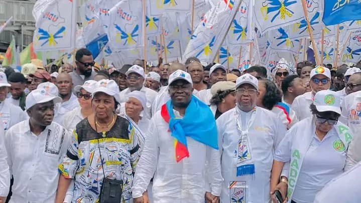 image-61 Marche de l'udps , le SG Augustin Kabuya salue la mobilisation et l'engagement des congolais.
